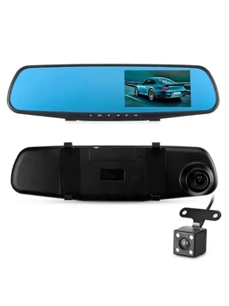 Видеорегистратор-зеркало Vehicle Blackbox DVR Full HD + камера заднего вида с ночной съемкой