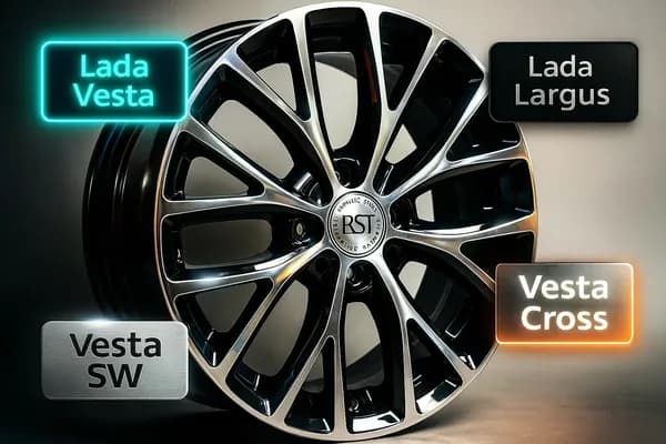 RST R015 BD Колесный диск Литой 15x6" PCD4х100 ET50 D60.1