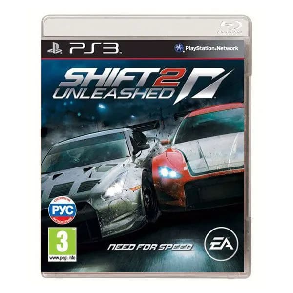 Видеоигра Need for Speed Shift 2 Unleashed. Издание на диске. Русские субтитры на ps3