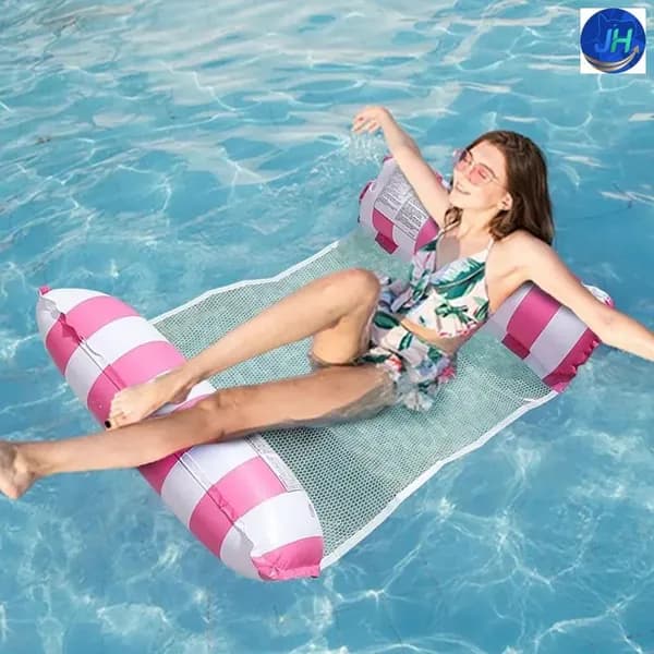 надувной водяной гамак, водяное кресло с откидывающейся спинкой