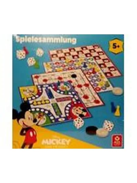 Disney Spielesammlung Wer hat die 6 Muhle Dame Leiterspiel Brettspiele Настольная игра