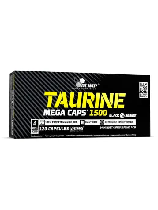 Таурин Olimp Taurine Mega Caps 1500 mg, 120 капсул