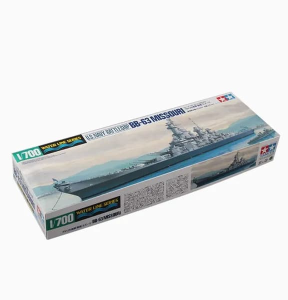 Tamiya 31613 1/700 USS Missouri BB-63 сборная модель корабля
