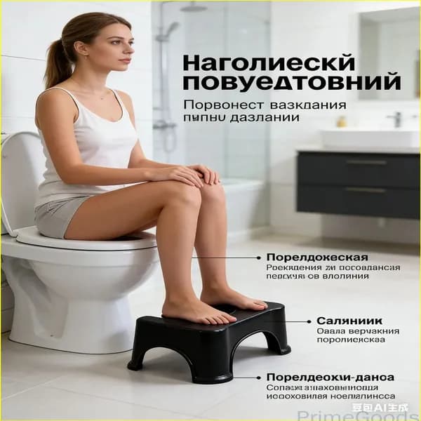 Подставка под ноги Офисная, 26х40х17 см