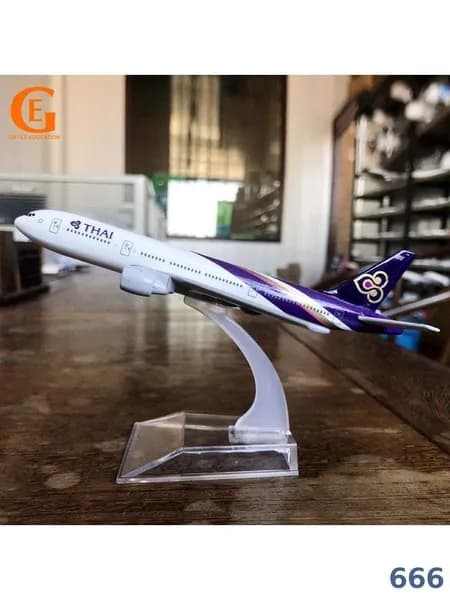 Металлическая Модель Самолета Boeing 777 Авиакомпании Thai Airways