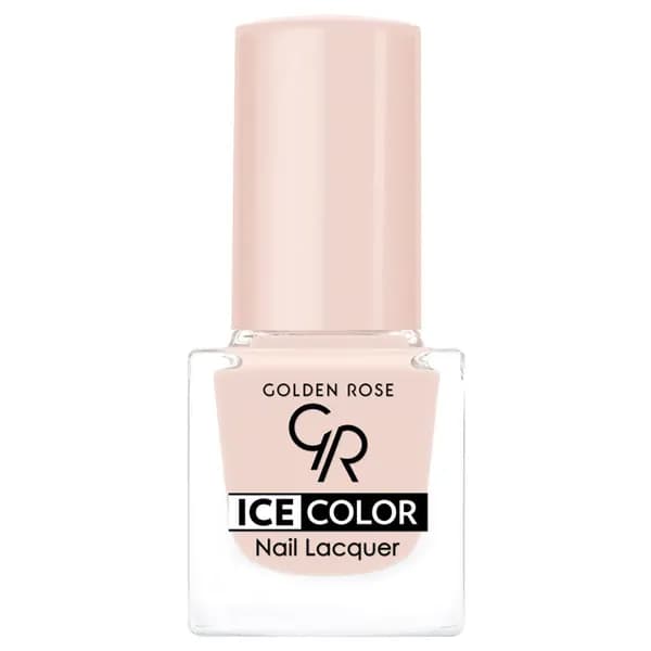Golden Rose Лак для ногтей нюдовый бежевый Ice Color mini, тон 104