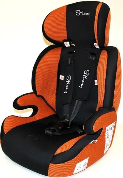 Автокресло Stiony 515 ЦИВИ (оранжевый) без вкладыша