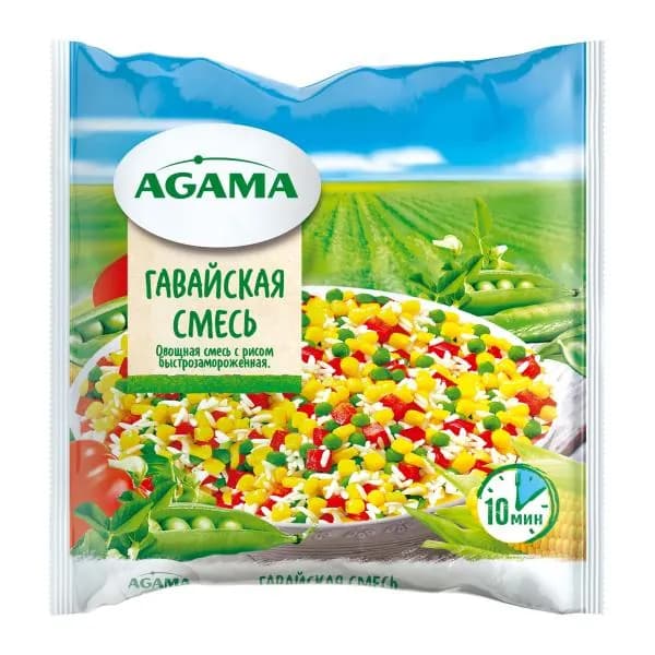 Гавайская смесь Agama быстрозамороженная 400г