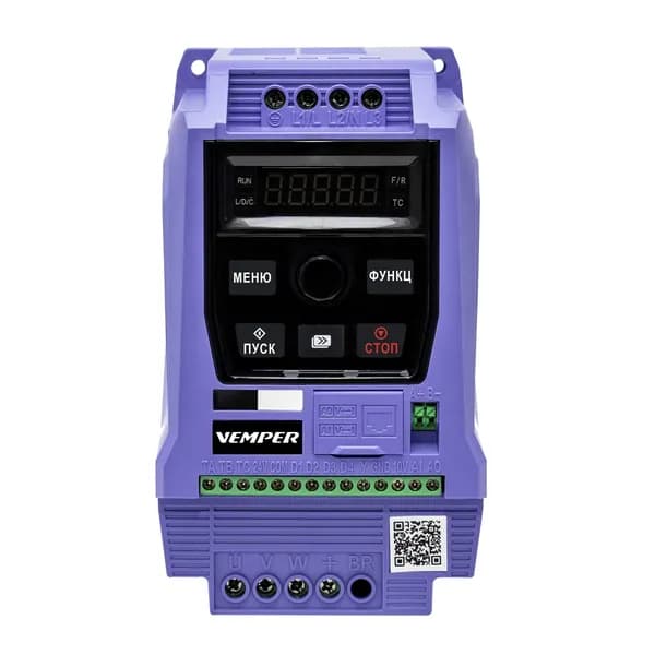 Преобразователь частоты VR70-015/022T4B (380В) 1,5/2,2 кВт
