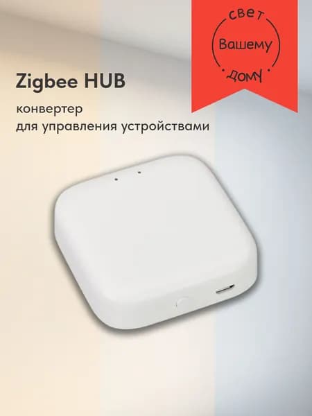 Конвертер (шлюз) Zigbee - хаб для умного дома