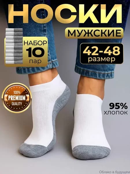 Носки мужские, 10 пар