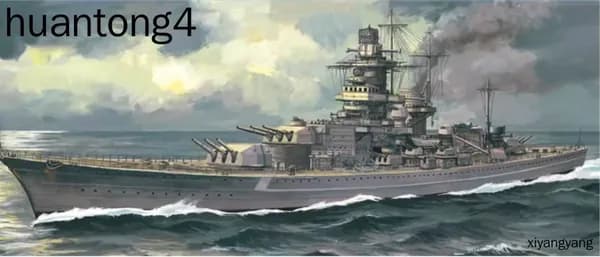 Сборная модель Крейсер Гнейзенау Германия Второй мировой войны 1:700