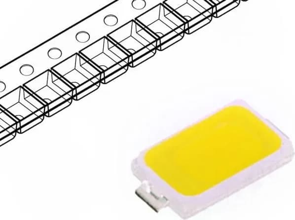 Светодиод OPTOFLASH OF-SMD5730NW LED SMD 5730 white neutral 58?63lm 3800-4250K 120 град. 150mA 1 шт