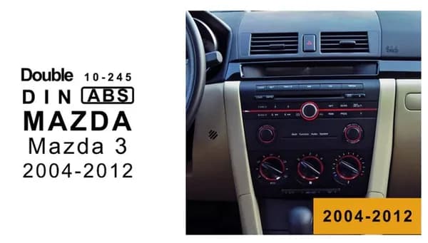 Переходная рамка Mazda 3 2004-2009 (9-дюймов)