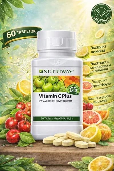 Amway Nutriway Витамин C Плюс 60 таблеток