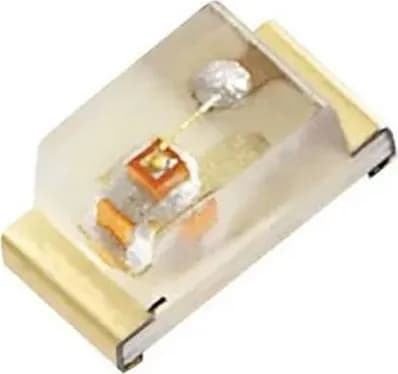 Светодиод KINGBRIGHT KP-1608SYC LED SMD 0603 yellow 40?80mcd 1.6x0.8x1.1mm 120 град. 2?2.5V 20mA 1 шт