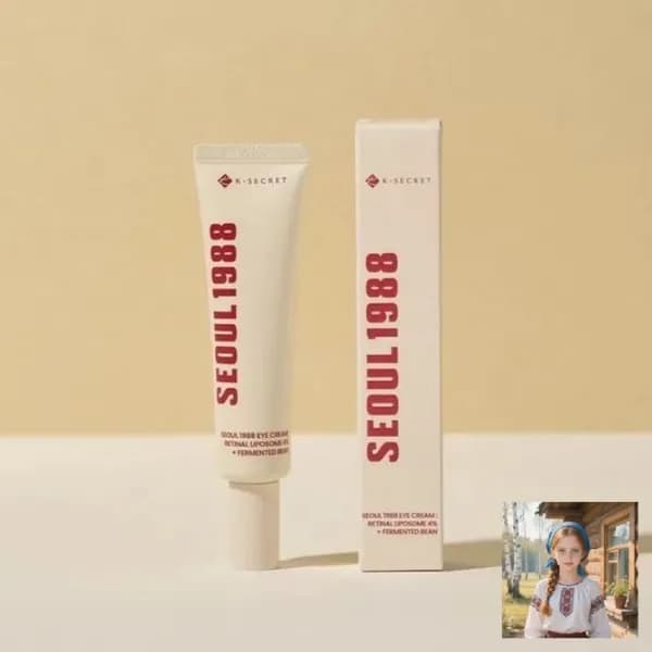 Ksecret Seoul 1988 Крем для вокруг глаз : Retinal Liposome 4% + Fermented bean, 30 мл