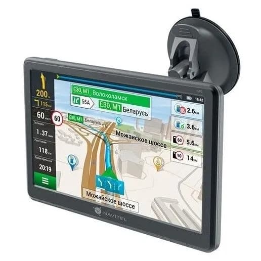 GPS-навигатор автомобильный Navitel E707 MAG 7", GPS, серый