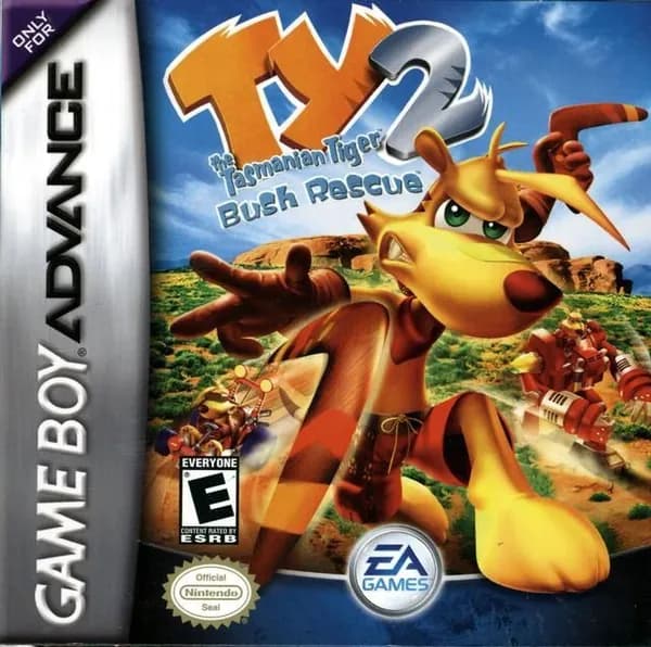 Ty the Tasmanian Tiger 2 - Bush Rescue (ТАЙ 2: Тасмайский тигр) (GBA, рус.версия) 64K-388