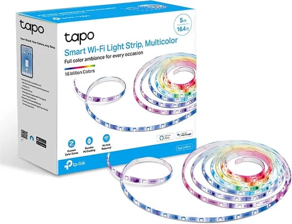 TP-Link Tapo L920-5 Умная световая полоса Wi-Fi, многоцветная - 5 метров