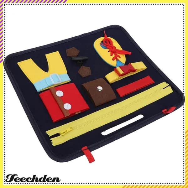Sensory Blanket Activities Pad, Одеяло с текстурами для сенсорных активностей, для детей и взрослых с чувствительной реакцией на тактильные ощущения