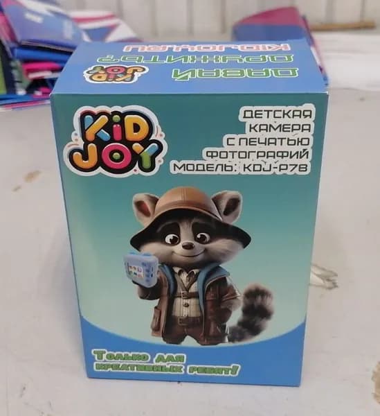 Фотоаппарат моментальной печати Kid Joy Print Cam KDJ-P7B