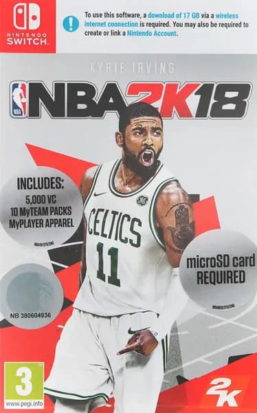 Игра NBA 2K18 (Nintendo Switch, Английская версия)