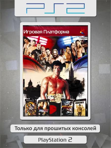 Final Fight Streetwise / Hard Knock High / Smackdown vs Raw 2009 / Rocky. Игровая платформа PS2