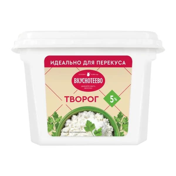 Творог Вкуснотеево 5% 200г