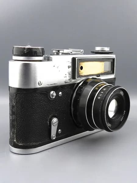 Фотоаппарат ФЭД-5В № 240323 объектив ФЭД Индустар-61Л/Д № 8911096