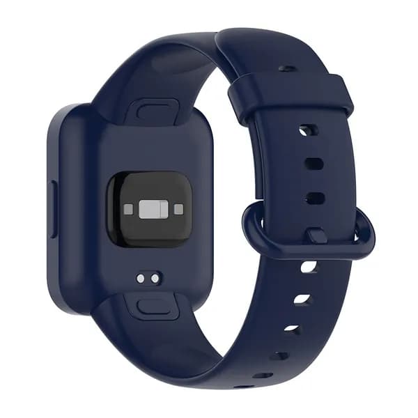 Силиконовый ремешок для часов Redmi Watch 2 и Redmi Watch 2 Lite, тёмно-синий