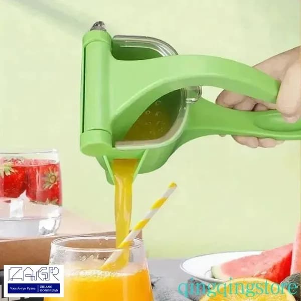 Соковыжималка электрическая 9LlWGDvI, зеленый, белый
