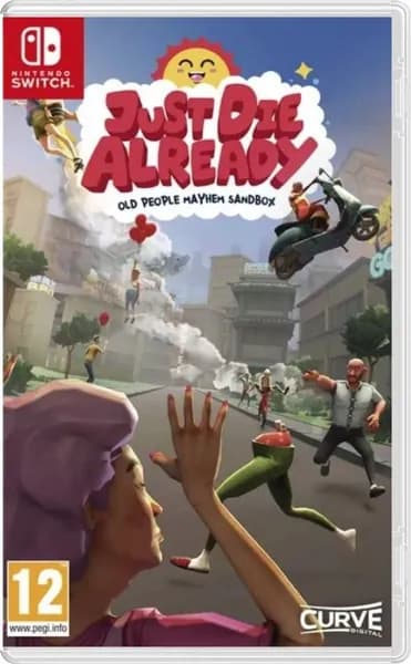 Игра Just Die Already: Old People Mayhem Sandbox (Nintendo Switch, Русские субтитры)