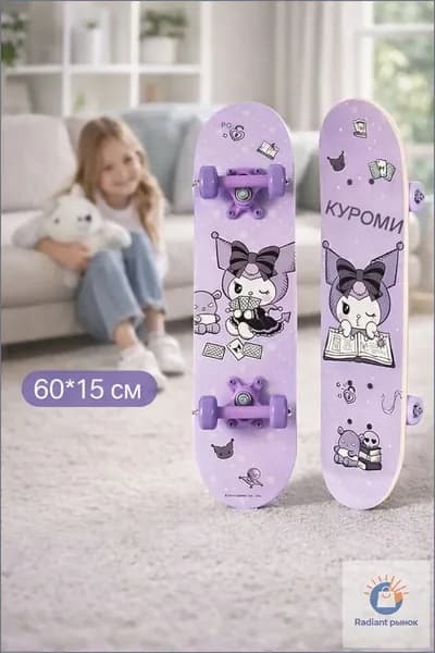 Скейтборд 60 х 15см