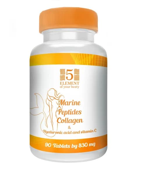 Морской коллаген пептиды 2400 мг в 3 таб (Collagen) , гиалуроновая кислота и витамин С, 90 таб.