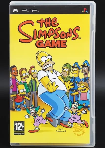 Игра The Simpsons Game PSP ENG
