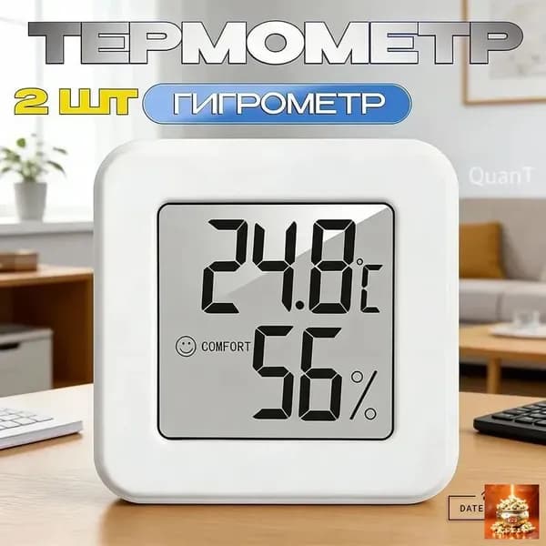 Гигрометр метеостанция термометр комнатный для измерения влажности и температуры