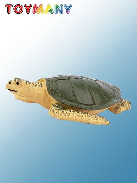 Toymany Фигурка морского животного, Мини-морская черепаха, игрушка для детей, 53x46x15 мм