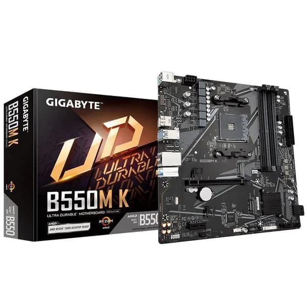 Gigabyte B550M K AM4 DDR4 Материнская плата