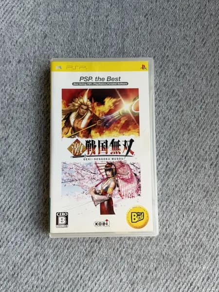 Видеоигра для PSP Geki Sengoku Musou (Samurai Warriors: State of War) / Самураи Воины: Состояние Войны