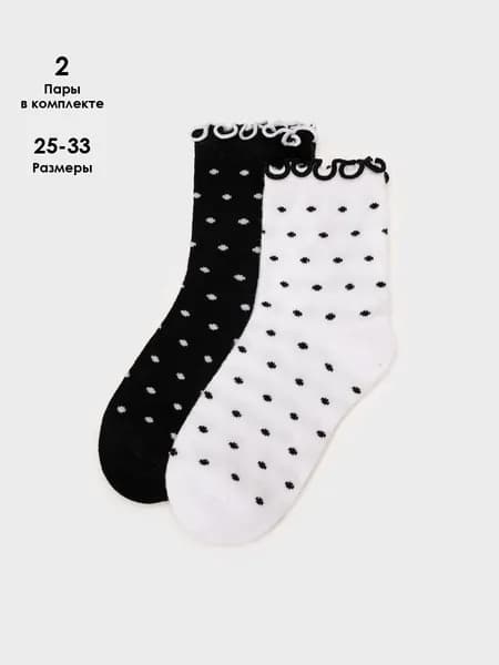 Носки PlayToday для девочек, 2 пары