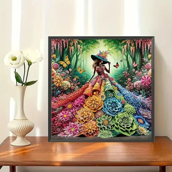 1 комплект DIY 5D-рисунок из алмазов без рамки