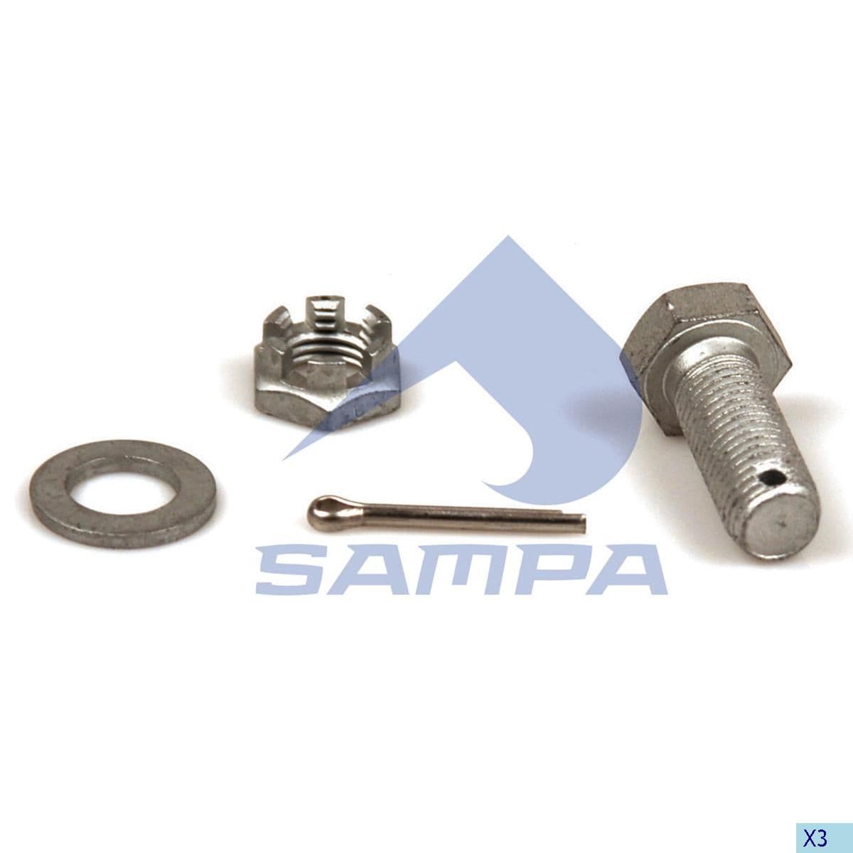 Крепежный комплект Болт крепл. ручки Sampa 095.560
