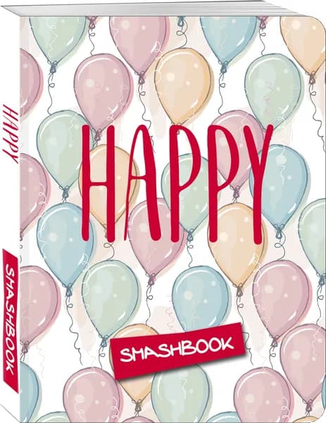 Happy (разноцветный с наклейками)