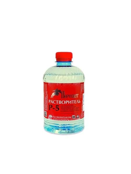 Разбавитель Пересвет Р-5, 0.5 л, для лаков и красок, ГОСТ
