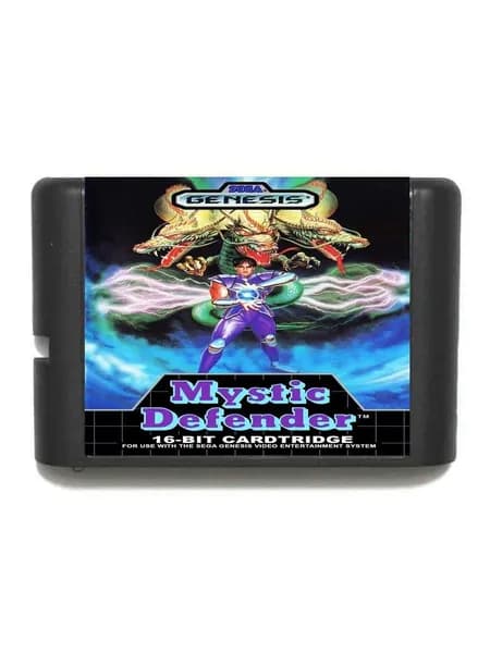 Игровой картридж для приставки 16 bit: MYSTIC DEFENDER (без коробки)