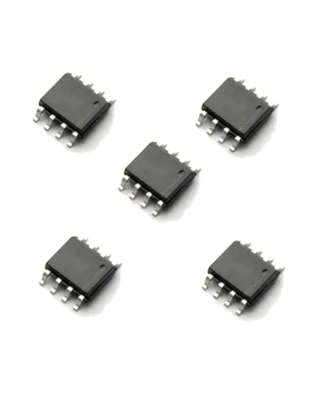 Микросхема памяти EEPROM AT24C02 SOIC-8 (5шт)