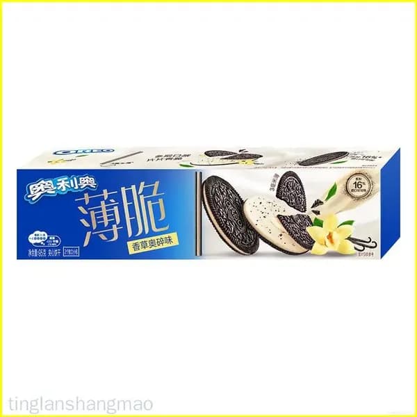 Эксклюзивное ультратонкое печенье для сэндвичей Oreo, коробка 95 г, применяется в качестве повседневного лакомства к послеобеденному чаю tinglanshangmao