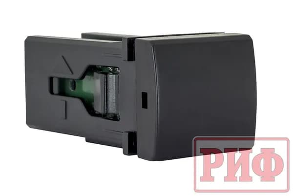 Кнопка ВКЛ/ВЫКЛ, голубой, для TOYOTA 22x22 (под гравировку). Коммутирующая цепи сигнализации, питания и управления с рабочим напряжением 12-24В, силой тока до 20А.