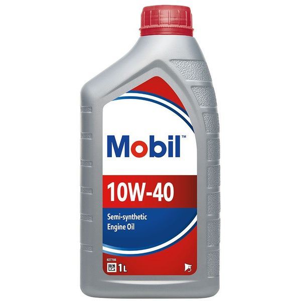 MOBIL 10W-40 Масло моторное, Полусинтетическое, 1 л